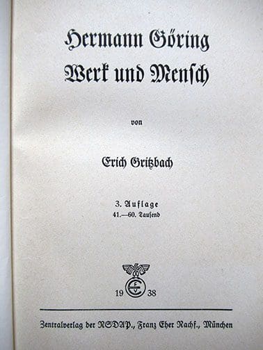 Drittes Reich O.J. Ölkanne / Werkstatt 2